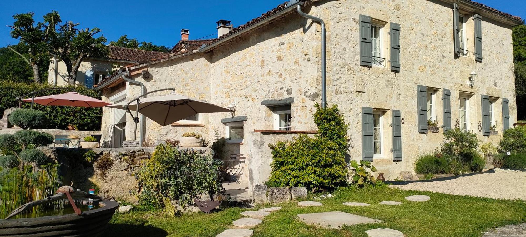 Maison La Thebaide Castera-Lectourois Bagian luar foto